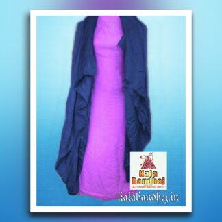 Gaji Silk Magenta – Violate Plain Dress Material Bandhani