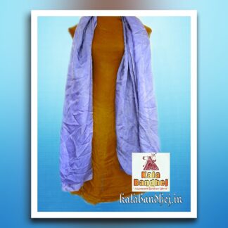 Gaji Silk Pink – Purple  Plain Dress Material Bandhani
