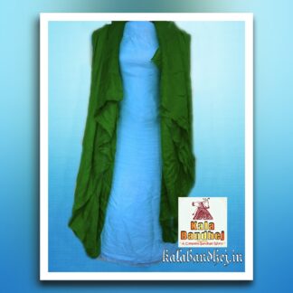 Gaji Silk Sea – Mehndi P Plain Dress Material Bandhani