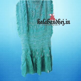 Pure Modal Silk Stole Designer Stoles Scarf In Shibori 04 Bandhani