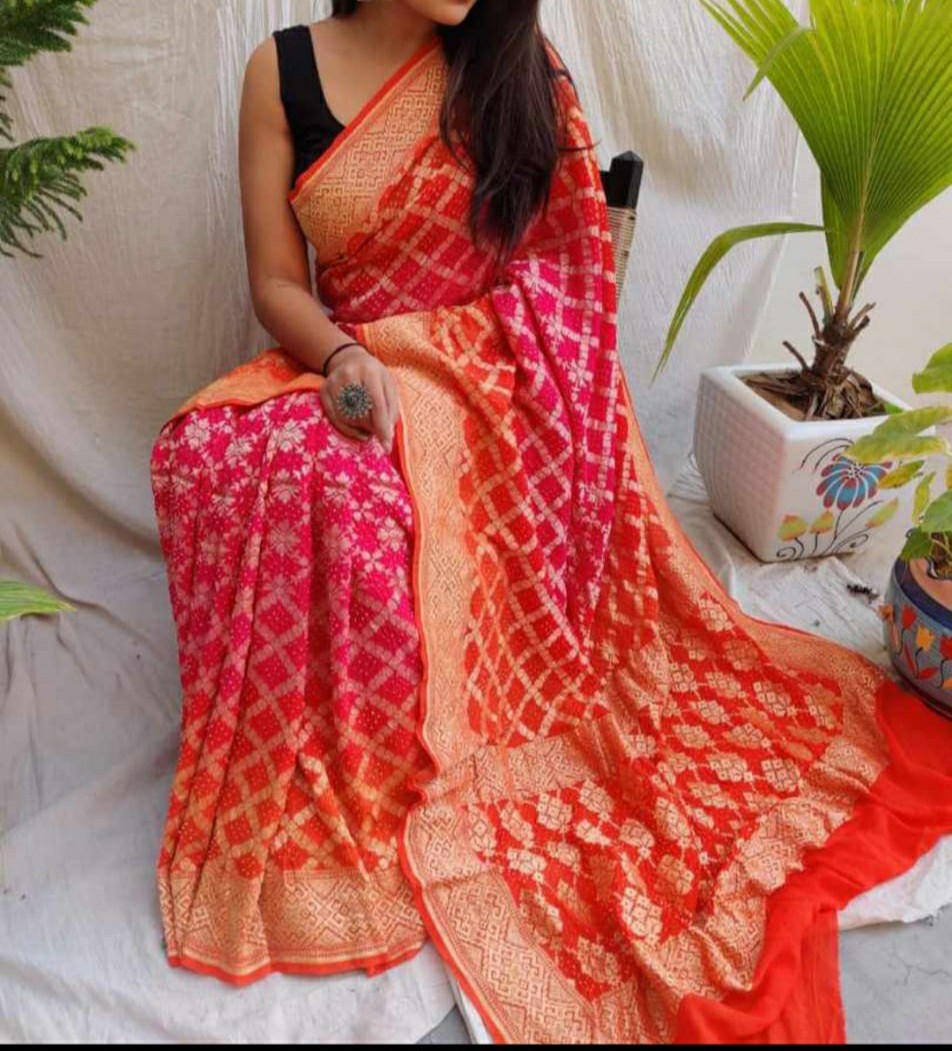 Buy Naeusa Banarasi Satin Silk Designer Chunri Booti Saree Sea Green Colour  with Blouse for Womens Online at Best Prices in India - JioMart.