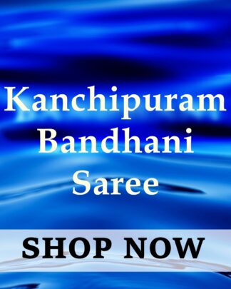 Kanchipuram Bandhani Sarees