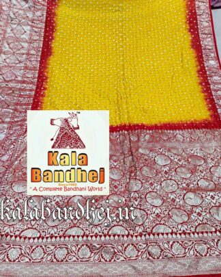 Mango Kanchipuram Bandhani Saree In Pure Silk Bandhani