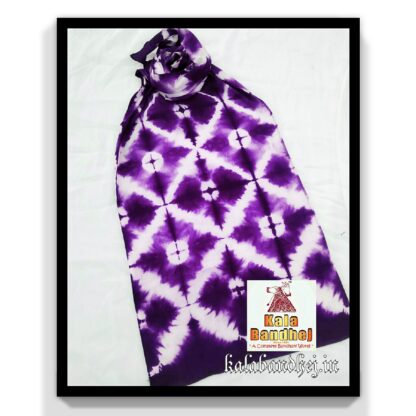 Cotton Stole Designer Stoles Scarf In Shibori Tie Dye Bandhani Pattern 11 Bandhani