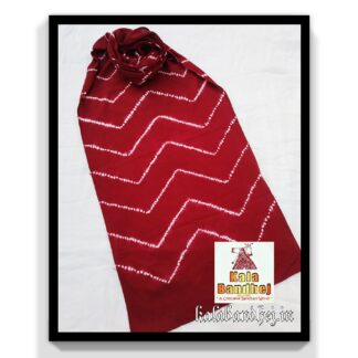 Cotton Stole Designer Stoles Scarf In Shibori Tie Dye Bandhani Pattern 14 Bandhani