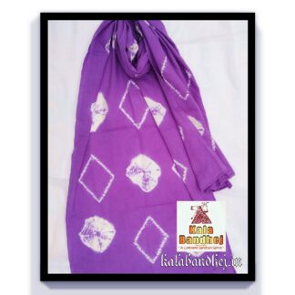 Cotton Stole Designer Stoles Scarf In Shibori Tie Dye Bandhani Pattern 24 Bandhani