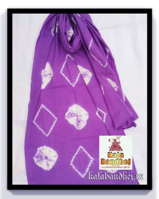 Cotton Stole Designer Stoles Scarf In Shibori Tie Dye Bandhani Pattern 27 Bandhani