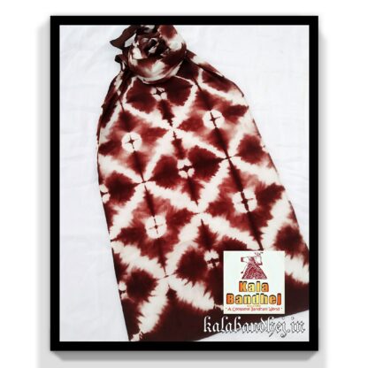 Cotton Stole Designer Stoles Scarf In Shibori Tie Dye Bandhani Pattern 32 Bandhani