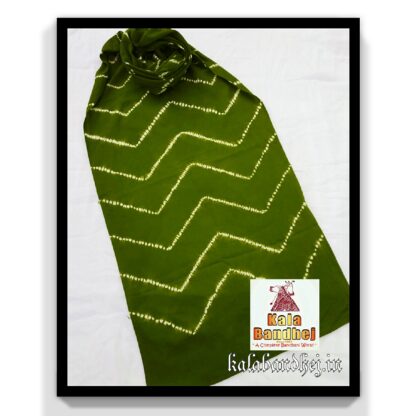 Cotton Stole Designer Stoles Scarf In Shibori Tie Dye Bandhani Pattern 06 Bandhani
