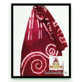 Cotton Stole Designer Stoles Scarf In Shibori Tie Dye Bandhani Pattern 41 Bandhani