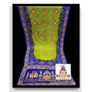 Bandhani Saree Embroidery Work Modal Silk 21 Bandhani