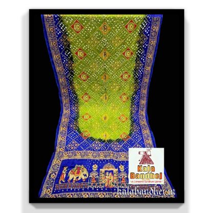 Bandhani Saree Embroidery Work Modal Silk 22 Bandhani