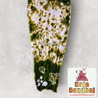 Pure Modal Silk Stole Designer Stoles Scarf In Shibori 03 Bandhani