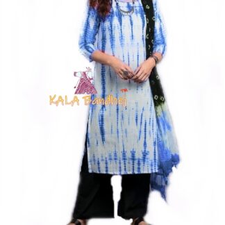 Blue – Shibori Dress Material Dress Materials