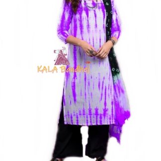 Purple – Shibori Dress Material Dress Materials
